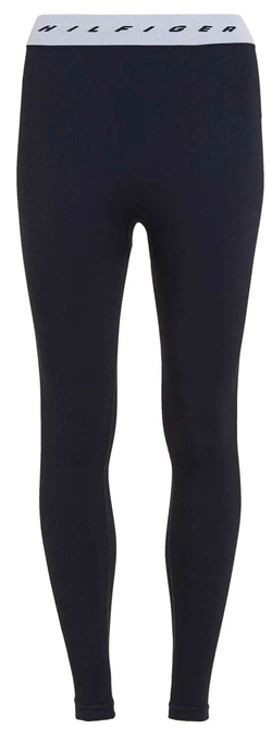 Leginsy Tommy Hilfiger HW Tape Seamless Legging - небесный
