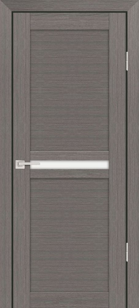 Дверь PS-03 / Цвет Грей Мелинга / белый сатинат / Двери PROFILO PORTE