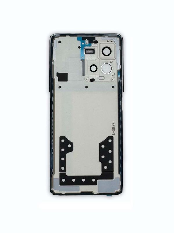 Задняя крышка для  Iqoo 10 Pro белая (White BMW edition) со стеклом камеры