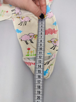 Комбинезон с барашками на 1-2 месяца