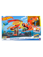 Трек Хот вилс City Атака кобры многоуровневый гибкий HTN81 | Hot Wheels City Cobra Slam Pizza Attack игровой набор 3+