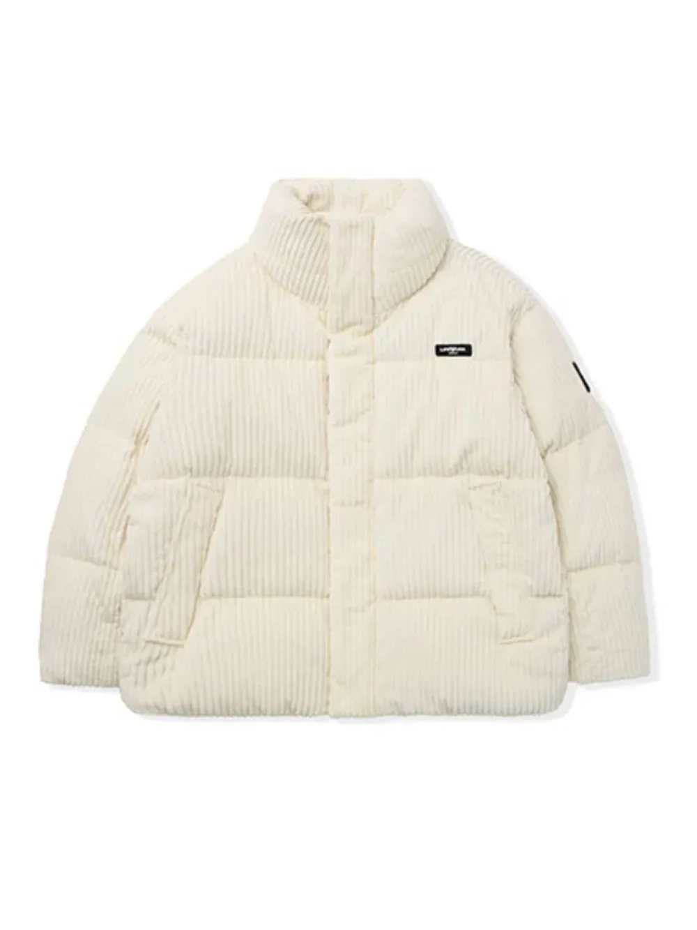 Куртка свободного кроя с воротником-стойкой