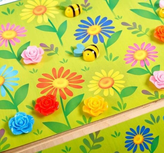 Развивающий набор "Цветные бомбошки: по методике Монтессори"