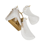 8385/1W NEOCLASSI LN золото/белый, металл/стекло Бра E14 40W 220V PLUME