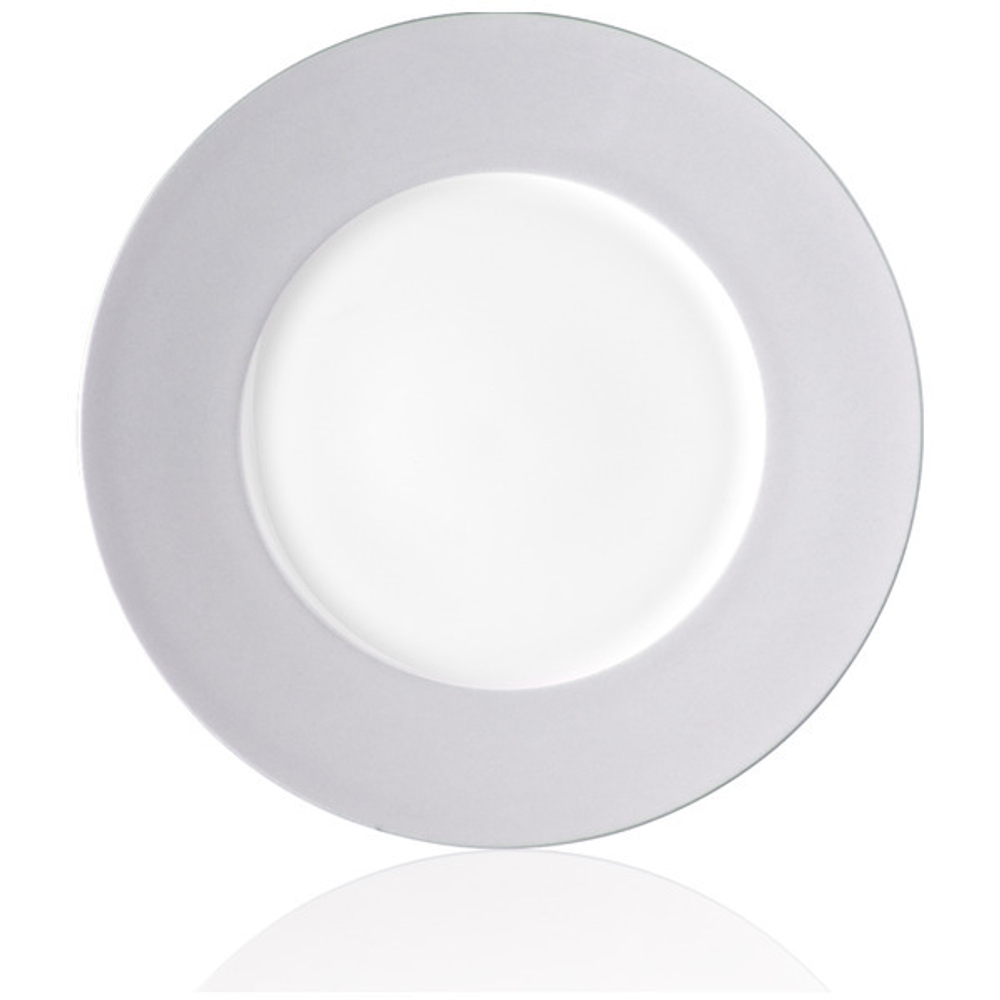 Тарелка закусочная Noritake Альта 22см сиреневый борт