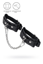 Черные мини-оковы со скруглёнными углами