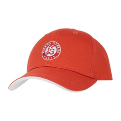 Теннисная кепка Roland Garros Monochrome Logo - red clay