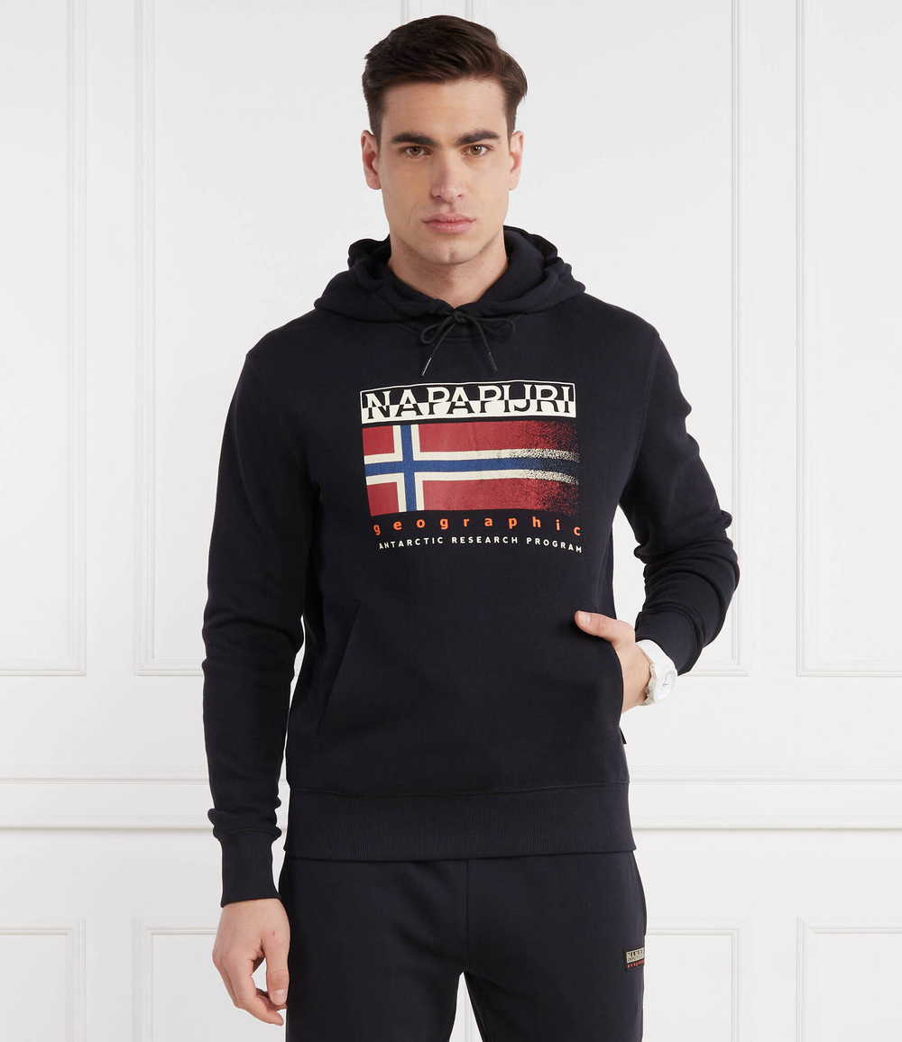 Худи B-KREIS H 041 Napapijri - черный(NP0A4HPE)