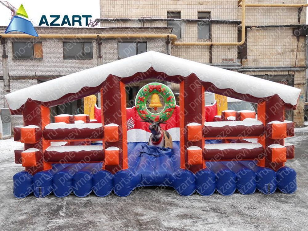 Батут "Рождественский олень"