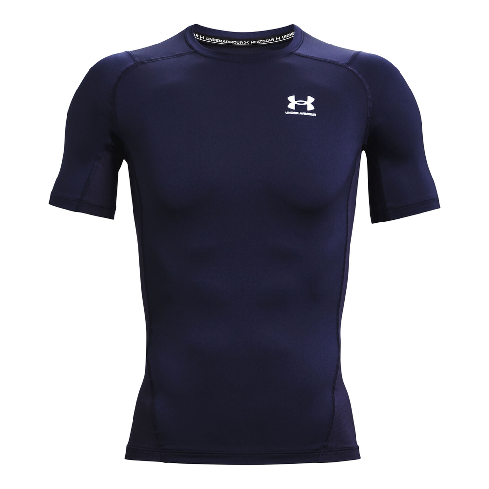 Мужское теннисное поло Under Armour Heatgear Comp T-Shirt Men - Dark Blue