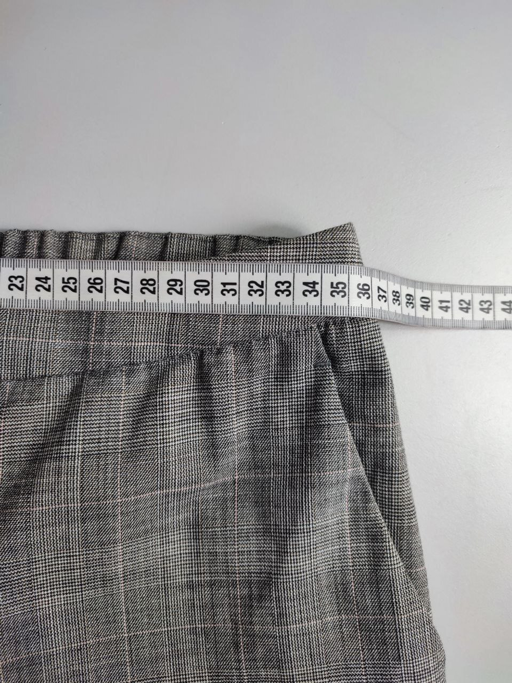 Брюки H&M в актуальную клетку 42 размер
