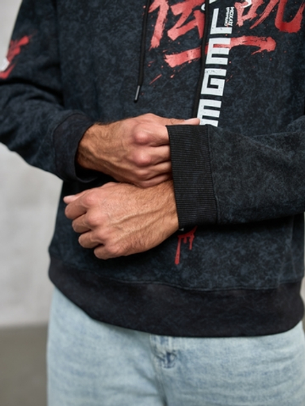 Толстовка демисезонная мужская LEGENDA Меч черная