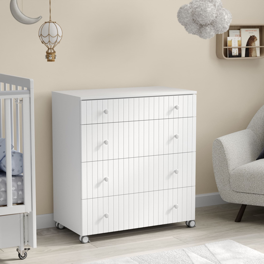 Комод ANTEMI Classic цвет: Белый арт. НиК 74б