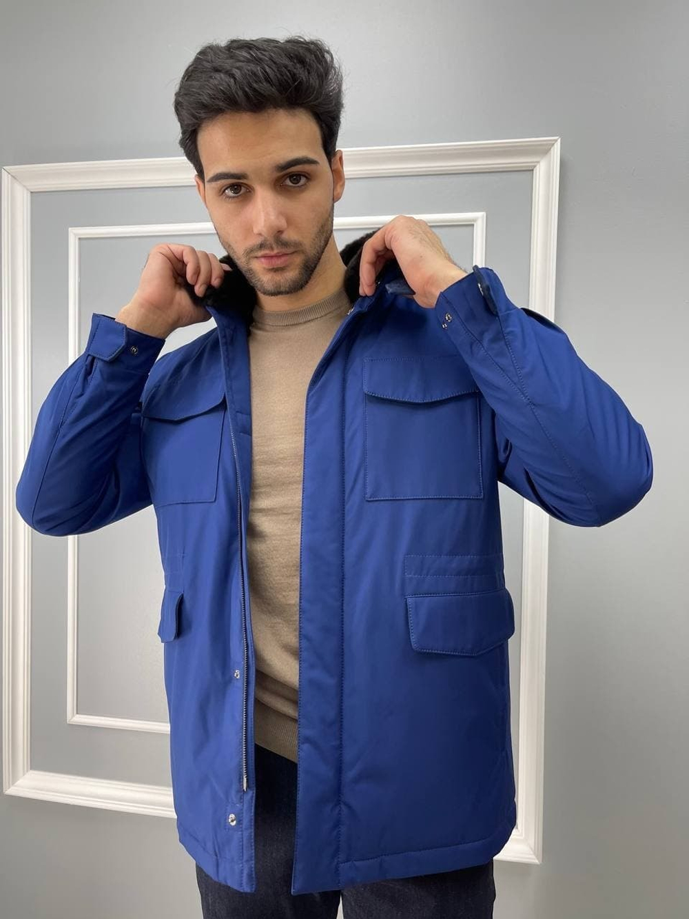Куртка Loro Piana с мехом
