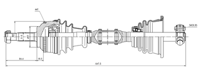 EWIGER - EW121150917-EWI - Drive Shaft