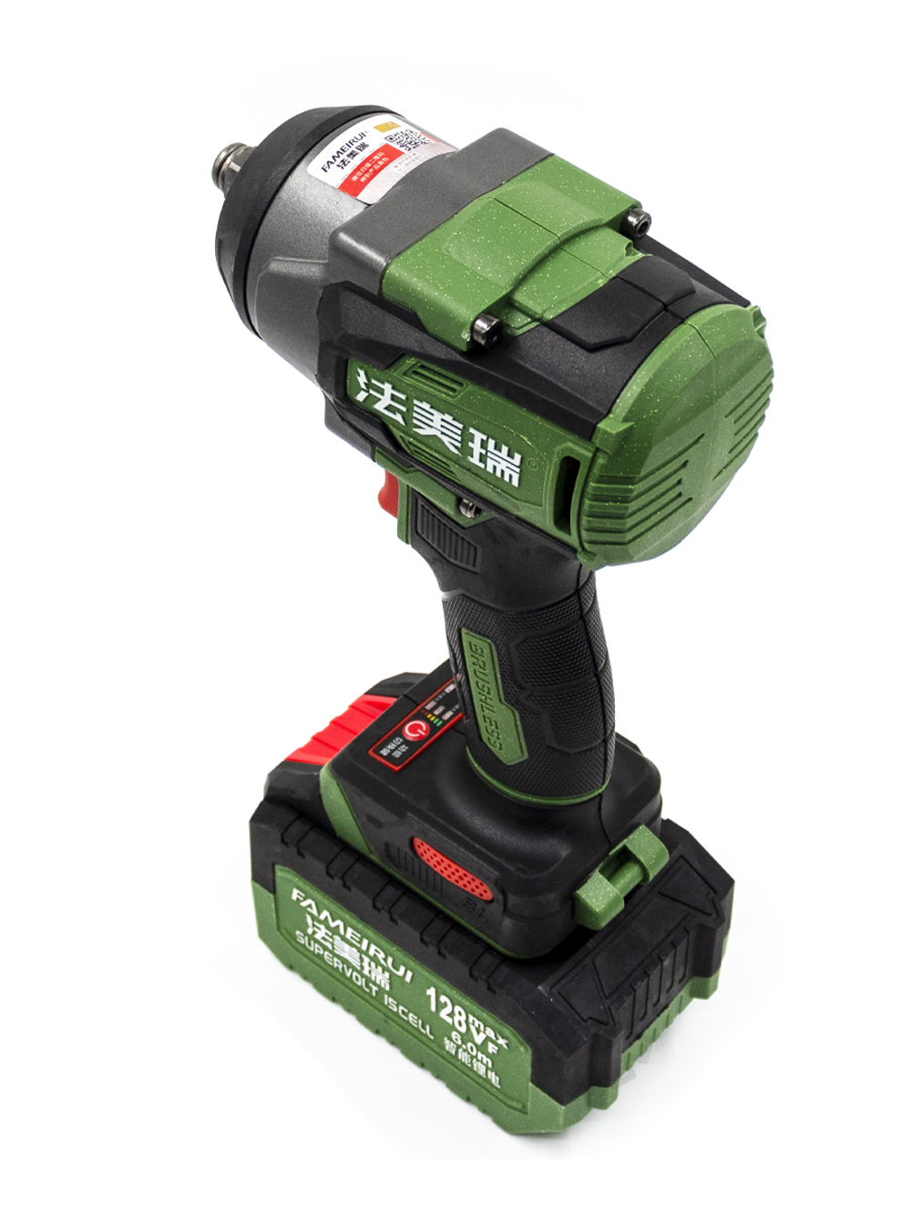 Ударный аккумуляторный гайковёрт FAMEIRUI 128VF 600 Н·м
