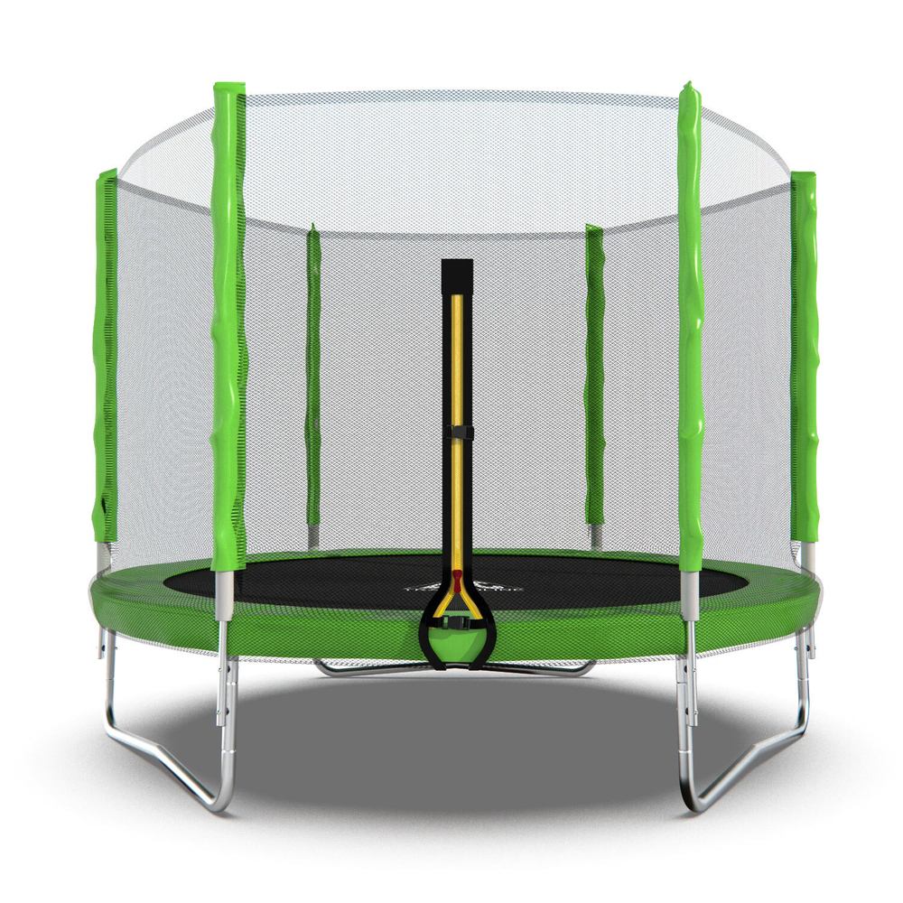 Батут DFC Trampoline Fitness с сеткой 8ft