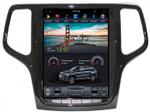 Магнитола для Jeep Grand Cherokee WK2 2013-2021 - Kuberg ZF-1217B-Q6 вертикальный монитор 10.4" в стиле "Тесла" на Android 11, CarPlay, 4G SIM-слот