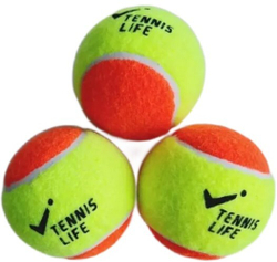 Мячи для пляжного тенниса Tennis Life пакет 3 шт.