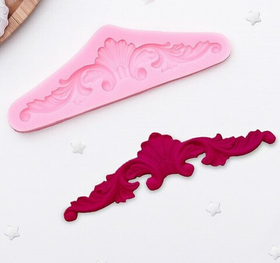 Молд силиконовый 14,3х4,7х0,9 см "Лепнина"