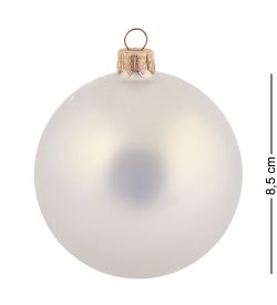 Элита НФШ-1654/2 Ел.украшение Шар «Дед Мороз и Снегурочка» 85 мм