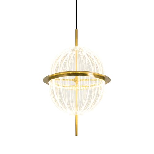 Подвесной светильник 8631P/C copper/clear