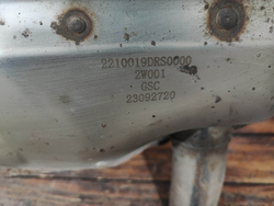 Глушитель GAC GS8 2 21-нв Б/У Оригинал 2210019DRS0000