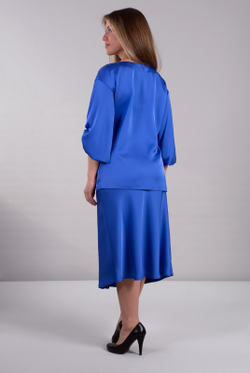 Юбка женская 4147АП, василёк #270Вас014147АП