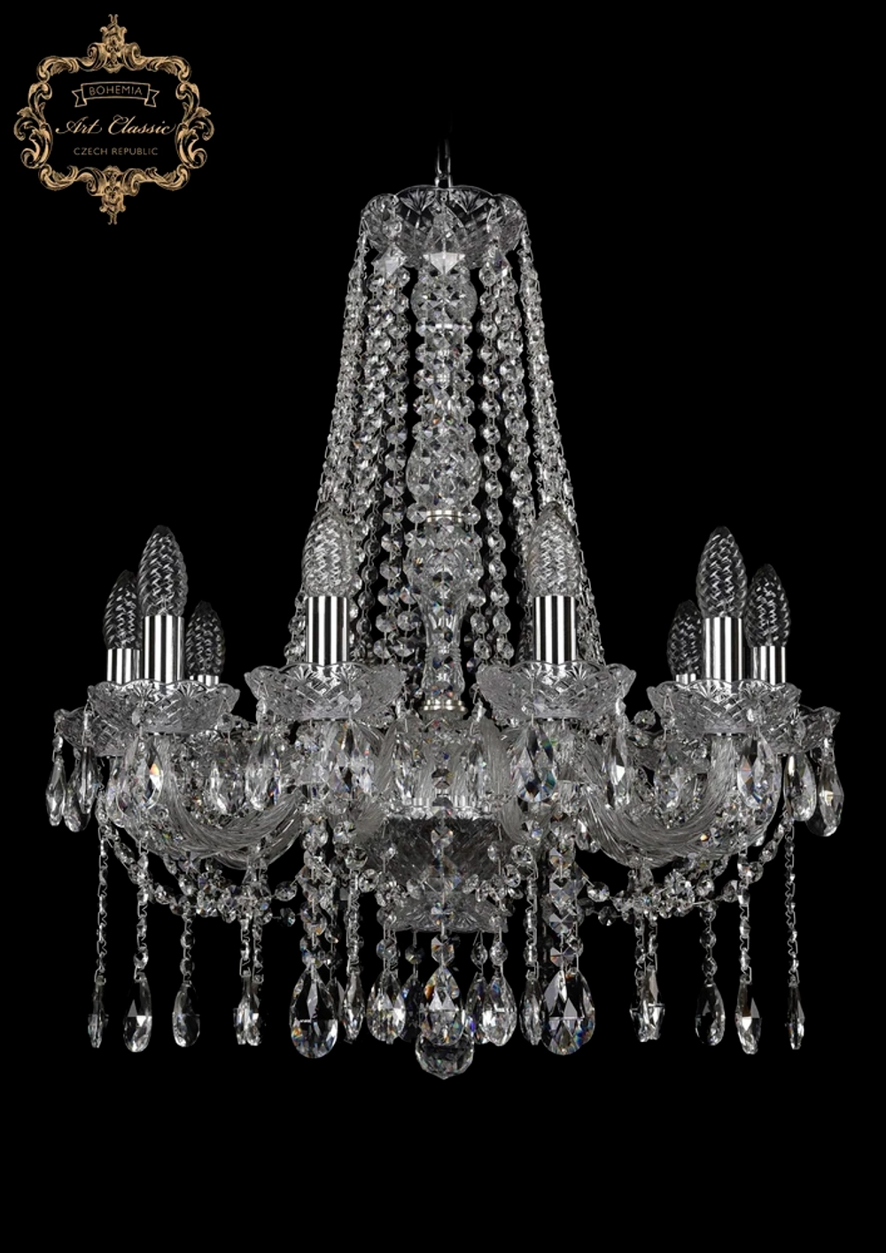 Подвесная люстра Art Classic 11.12.10.195.h-63.Cr.Sp