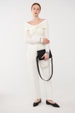 ТОП-БОДИ С УЗЛОМ, МОЛОЧНЫЙ