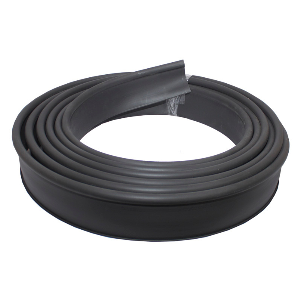 Бордюр Gidrolica Country Б-10000.2.11 — пластиковый, черный, длина 10000 мм