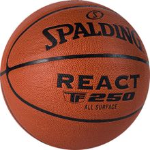 Мяч баскетбольный Spalding TF-250 React 76967z, размер 7, FIBA Approved