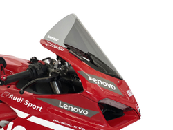 WRS Race Высокое стекло +45 мм Ducati Panigale V4 (2018-2019) / Panigale V2 (2020-2024) затемненное DU009F