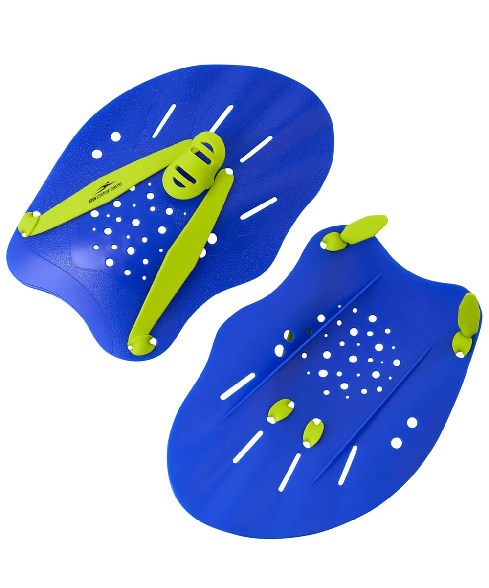 Лопатки для плавания Alfa Blue/Lime