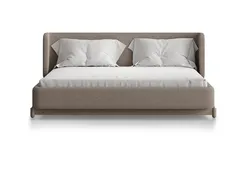 Кровать Basic спальное место 160*200 см (бежевый, букле)