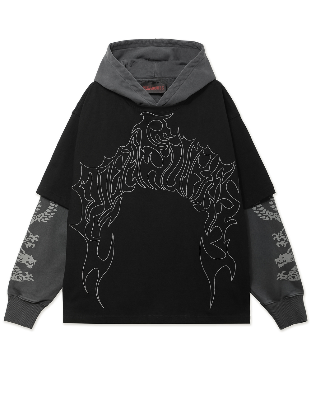 Мужская Толстовка Dragon Layered