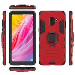 Противоударный чехол с кольцом Panther Case для Samsung Galaxy A8+ 2018