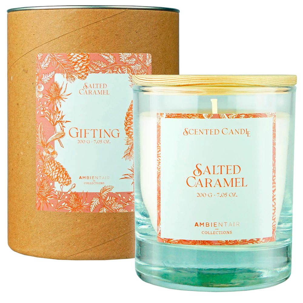 Свеча ароматическая Gifting, Salted Caramel, 40 ч