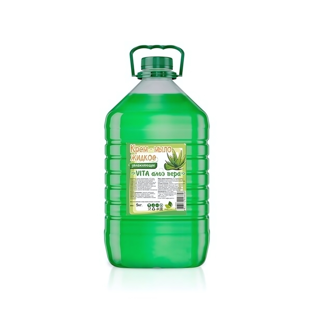 Крем-мыло жидкое «VITA алое вера» 5 л