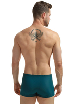 Плавки с цветными вставками по бокам (Размер: L) (Цвет: черный)