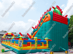 Коммерческий надувной батут "Змей Горыныч 3" 16*10*9 м
