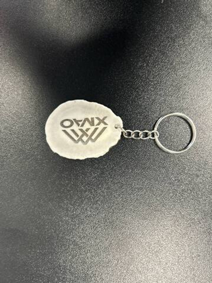 Брелок с гравировкой "ХМАО" (рог лосиный)