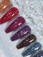 Гель лак светоотражающий