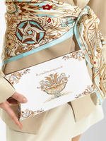 Платок «Арабески» 100% шёлк