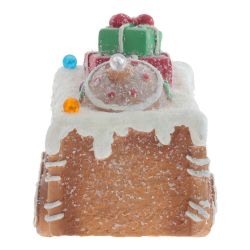 GAEM Фигурка декоративная с подсветкой "Вагончик"(3хААА,н/п), L22 W16 H19 см