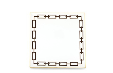 Блюдо квадратное Ricard Ginori Catene Ebano (30 см)