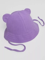 Панама летняя с ушками на завязках для детей