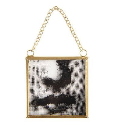 Декор подвесной "Лицо" 7х1х7см