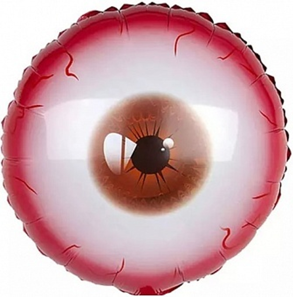 К 18'' Круг Хэллоуин Глаз Монстра Красный