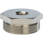 Футорка STOUT SFT 0029 - 1"1/2 x 1/2" (для стальных труб, латунь никелированная)